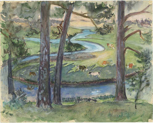 Бехтеев Владимир Георгиевич. Холм лесистый